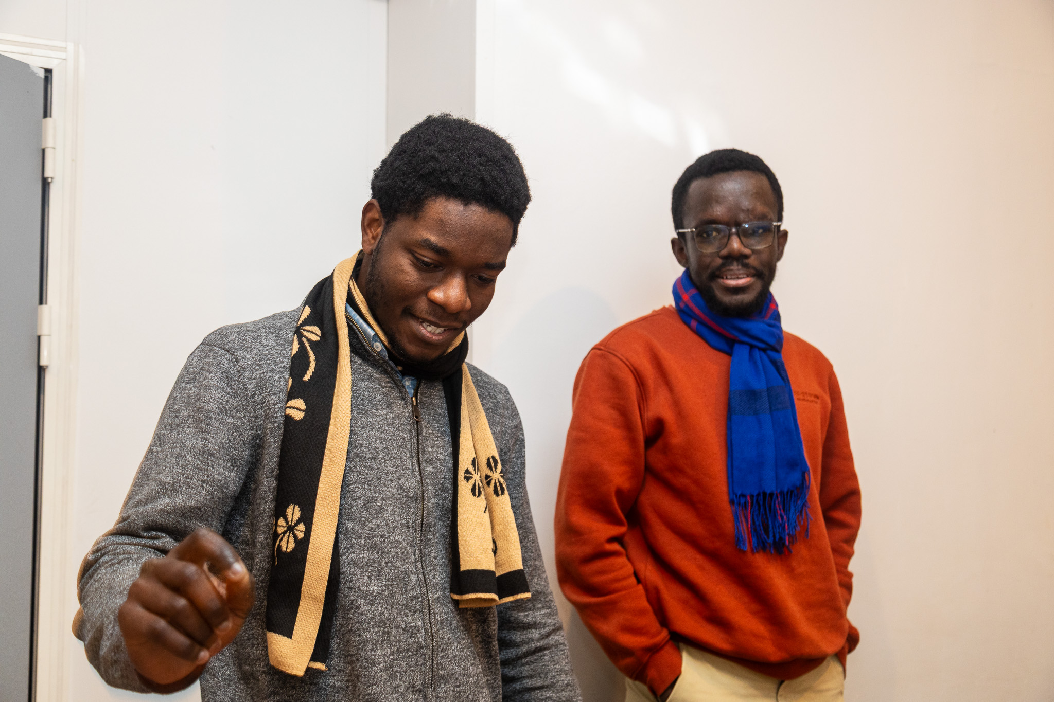 Groupe de stagiaires en formation