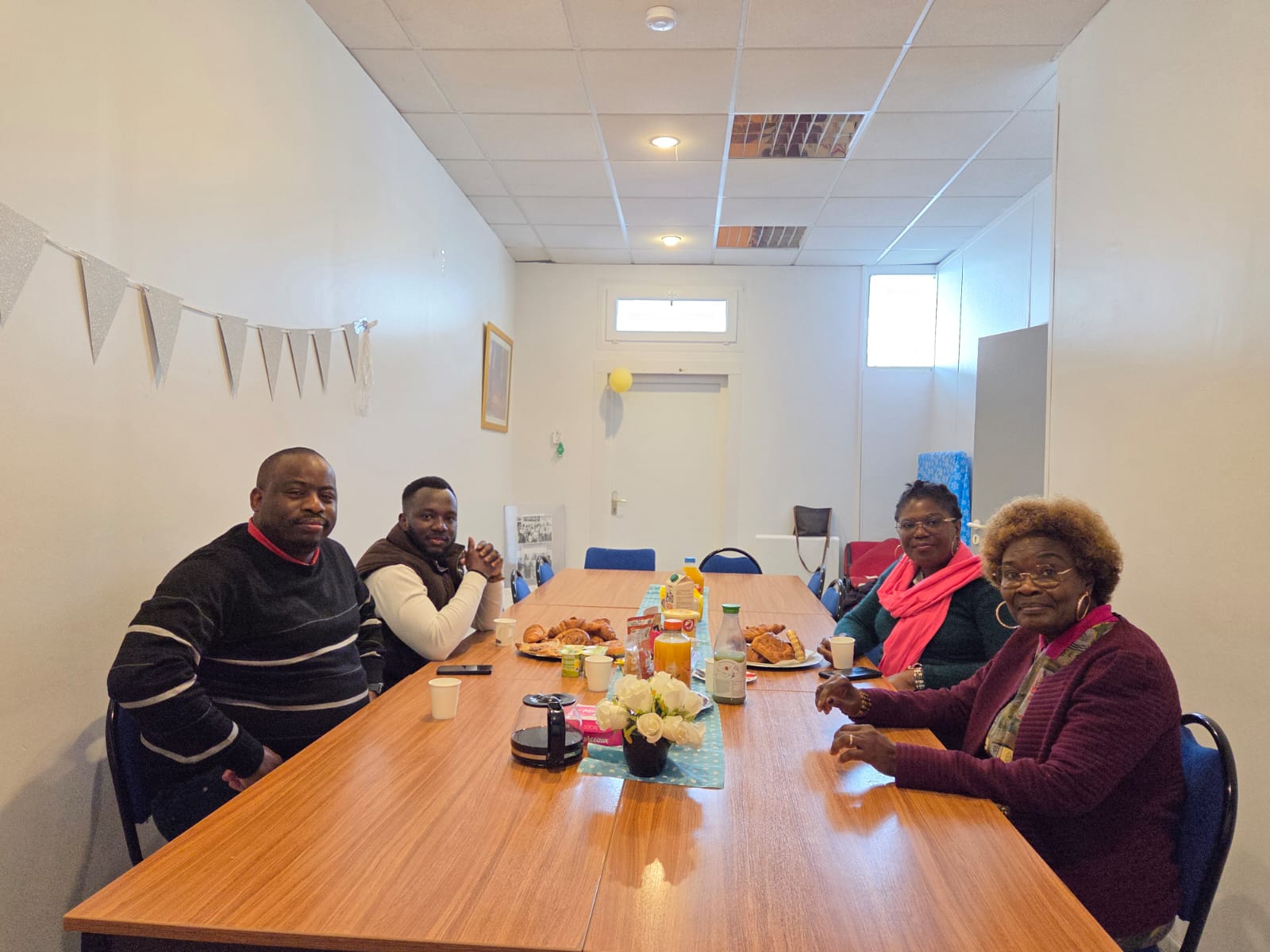 Groupe de stagiaires en formation